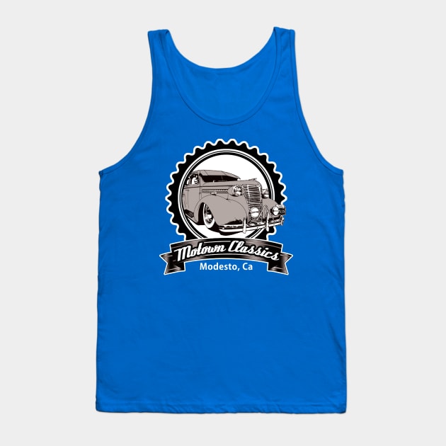 Motown Classics Car Club Master Deluxe Tank Top by DailyHemo